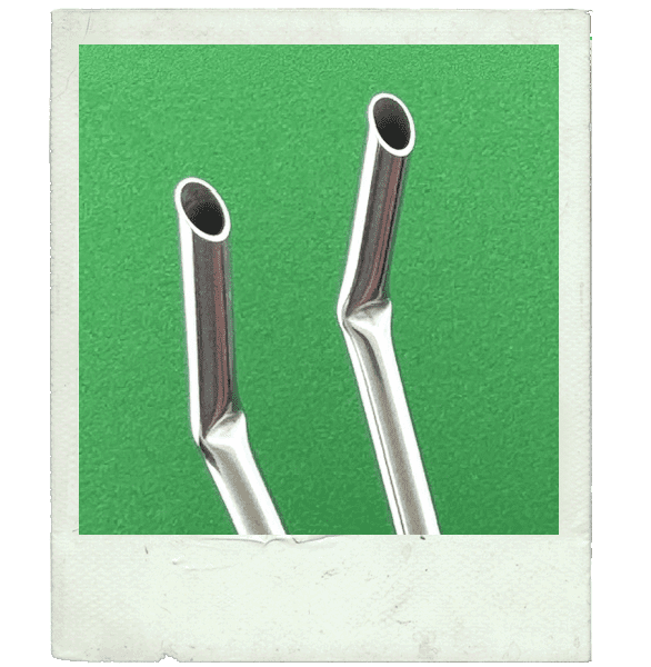 45° ONE END BLANKS - 45° CURVE