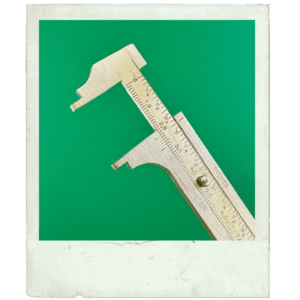 4" BRASS SLIDE CALIPER