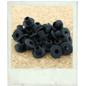 BLACK RUBBER GROMMETS ARMATURE