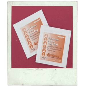 PROVIDONE-IODINE PREP PADS