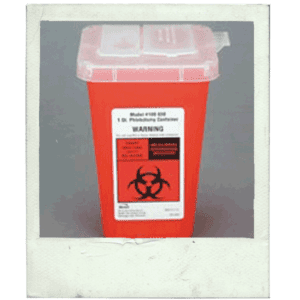 1 QUART SHARPS CONTAINER