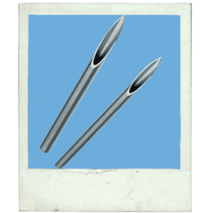 1" STRAIGHT SHARPASS NEEDLE
