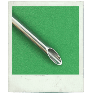 3" STAINLESS STEEL 30° ONE END NOSTRIL