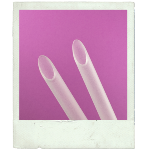 CONCEPT DISPOSABLE 30° NOSTRIL RECEIVING TUBE (EMPTY)